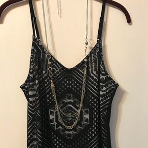 Gorgeous long black summer dress!  Never worn!